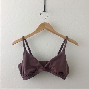 SKIMS Cotton Jersey Triangle Bralette
